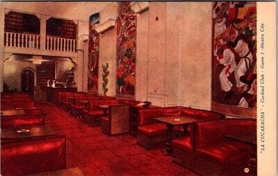 La Cucaracha Cocktail Club Mexico City Ask for Bacardi Postcard | eBay
