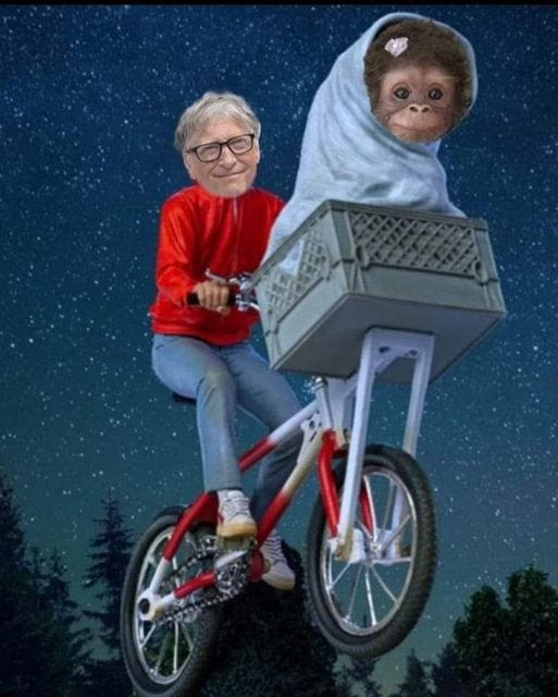 May be an image of 2 people, slow loris and bicycle
