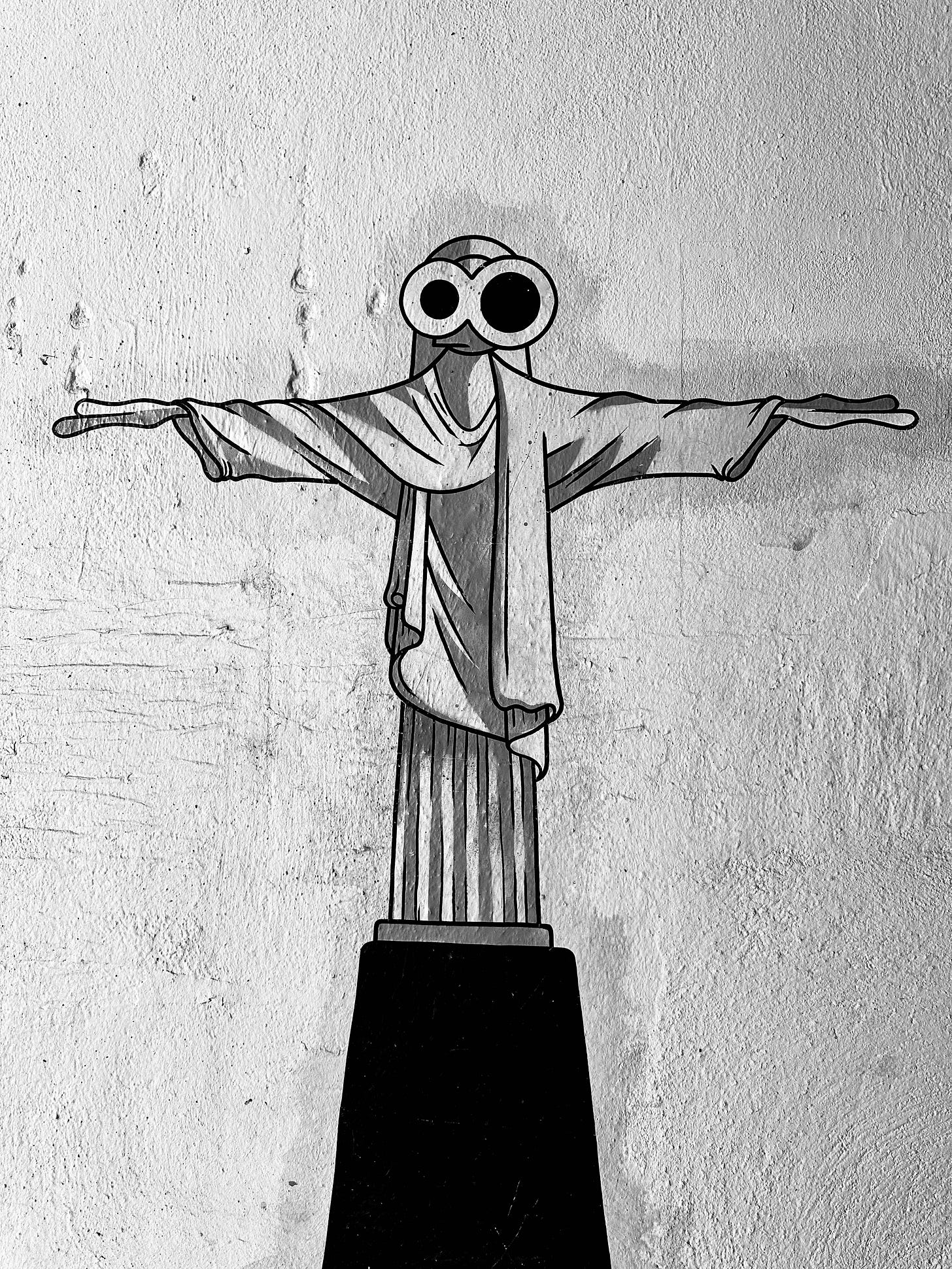 Icon Reimagined: A Glimpse of Street Art in Barcelona