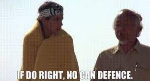 YARN | If do right, no can defence. | The Karate Kid (1984) | Video clips  by quotes | dec659fd | 紗