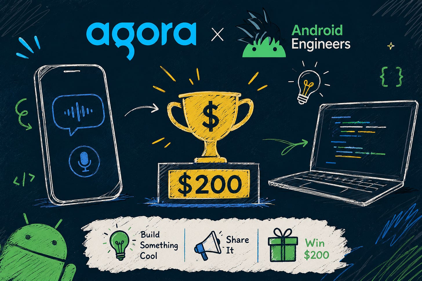 Android Engineers × Agora Conversational AI Hackathon