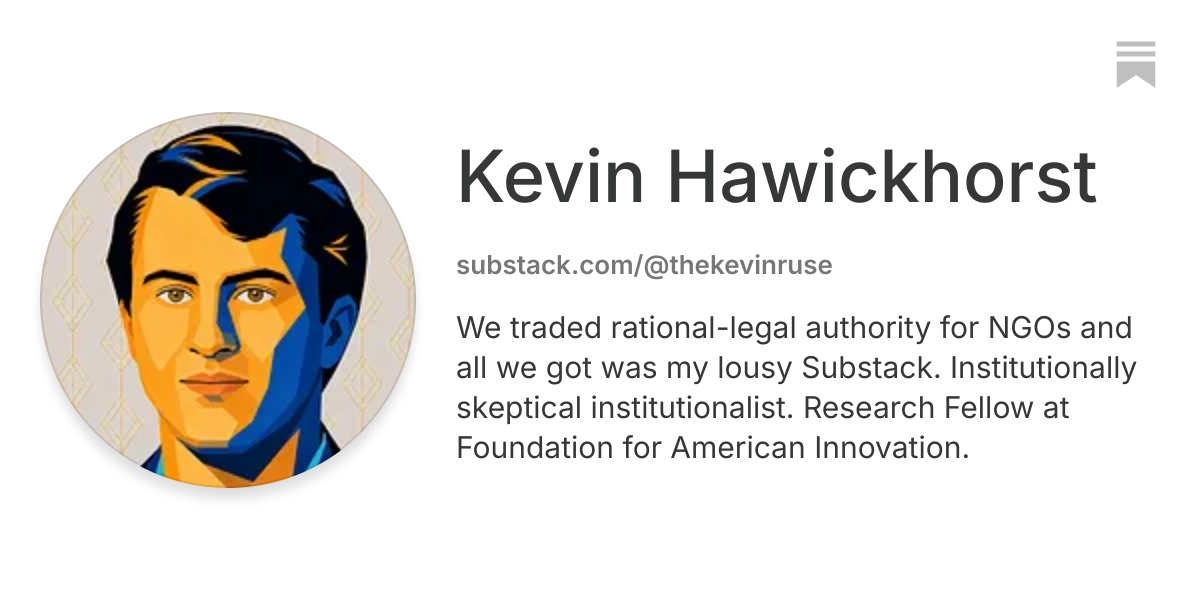 Kevin Hawickhorst | Substack