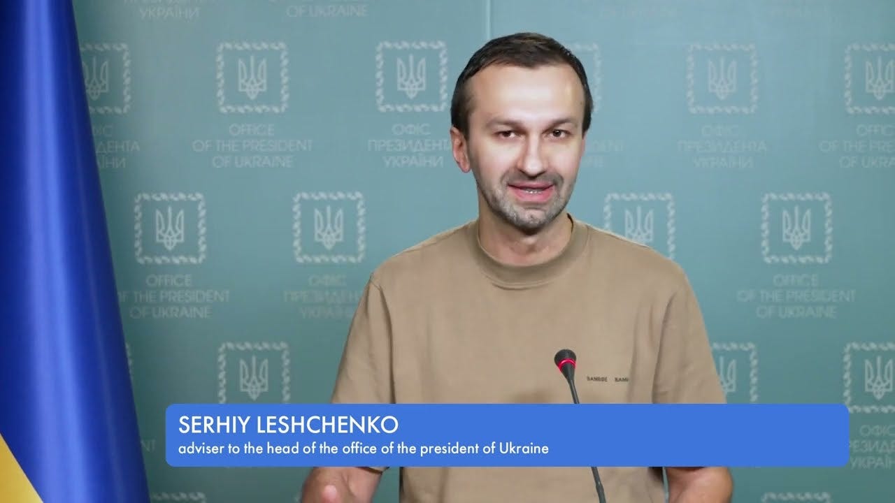 Serhiy Leshchenko dispelled another batch of Russian fakes about Ukraine Serhiy Leshchenko dispelled another batch of Russian fakes about Ukraine