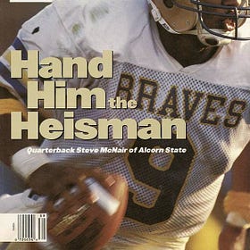 Steve McNair & the Heisman Trophy Campaign of 1994 