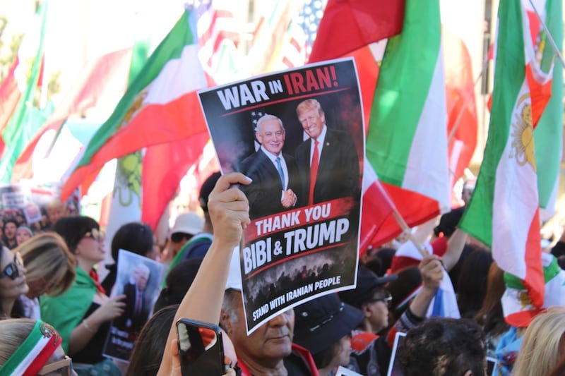 Local residents gather in celebration after U.S.-Israeli strikes reportedly  kill Iran's supreme leader – Annenberg Media