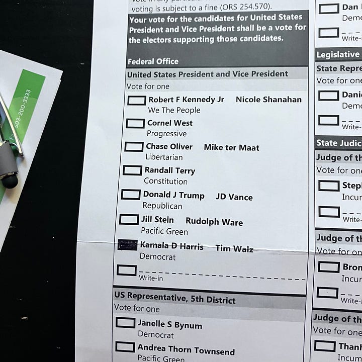 Voters' Pamphlet, Voters's Guide, ballot