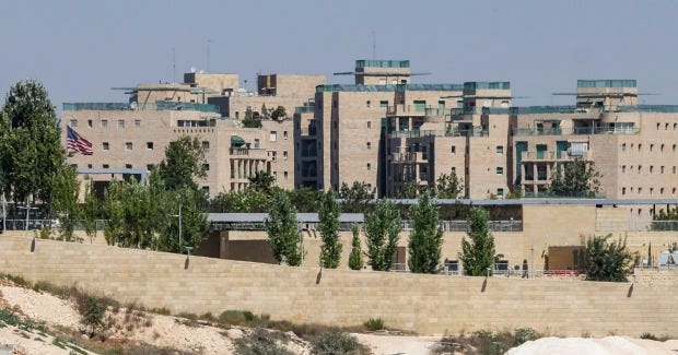 U.S. Embassy in Jerusalem Will Be Closed Through Friday