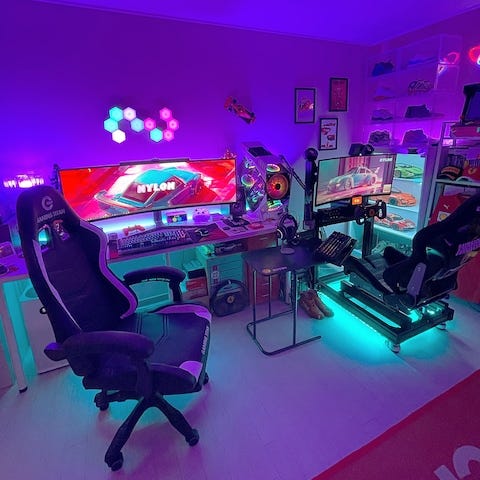 로망집 그 자체! 게이밍룸 장비 세팅부터 게임 추천까지, 오늘의집 고수들의 꿀팁 | 라이프스타일 슈퍼앱, 오늘의집