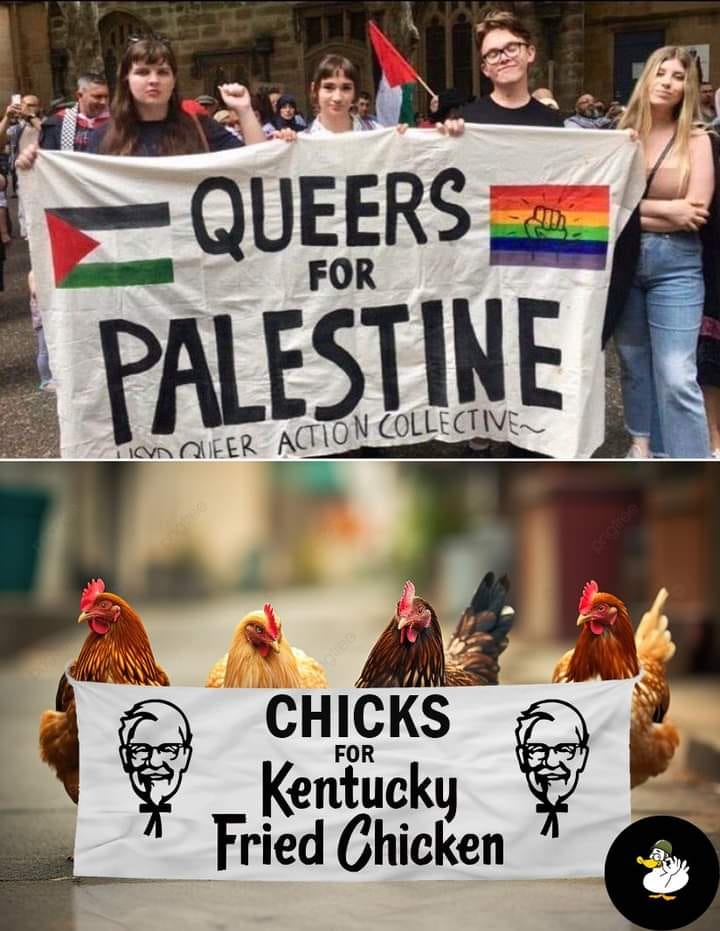 The White Quacker on X: "Queers for Palestine https://t.co/nGfRlNxgq4" / X