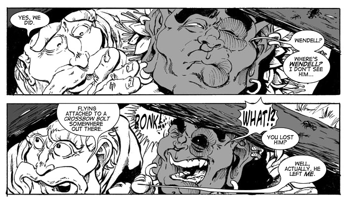 Jaime Buckley's Chronicles of a Hero Dax to find Wendell missing