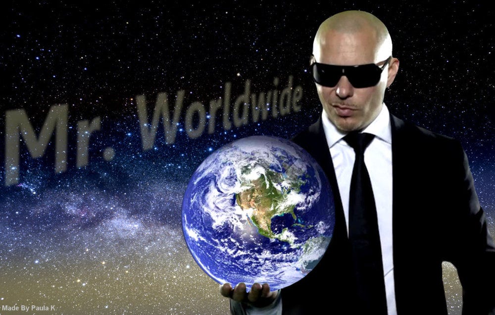 Mr Worldwide Meme Generator