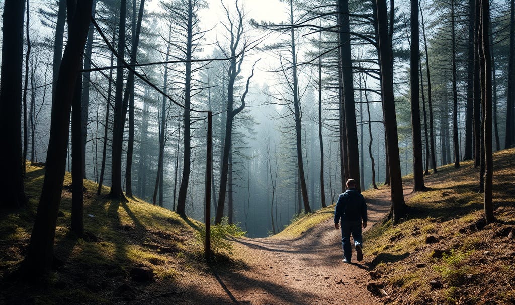 My Trek through The Hilly Forest My Trek through The Hilly Forest