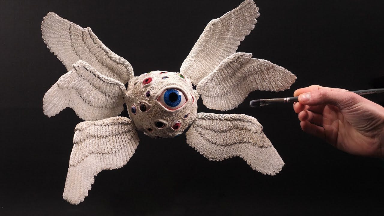 I made a biblically accurate angel - YouTube