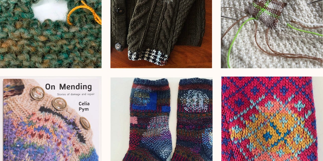 Mend the (smallish) holes in your sweater