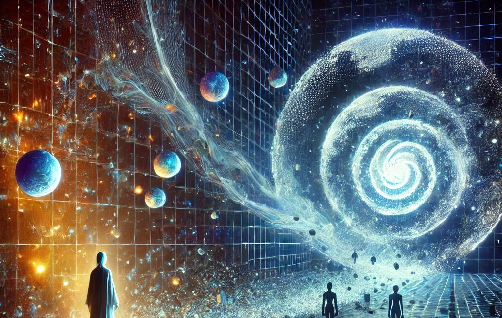 The Masks of Fear as the Simulation Disintegrates