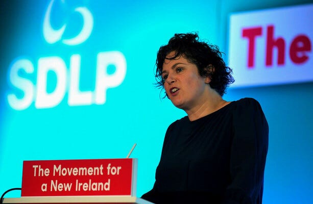 Claire Hanna to become leader of SDLP at party's annual conference this  afternoon Claire Hanna to become leader of SDLP at party's annual conference this  afternoon