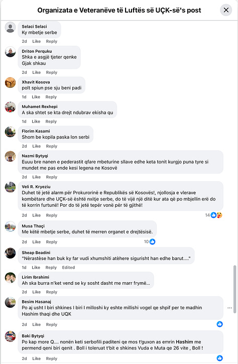 The Thread Beneath the Post of War Veterans Organisation of Kosovo