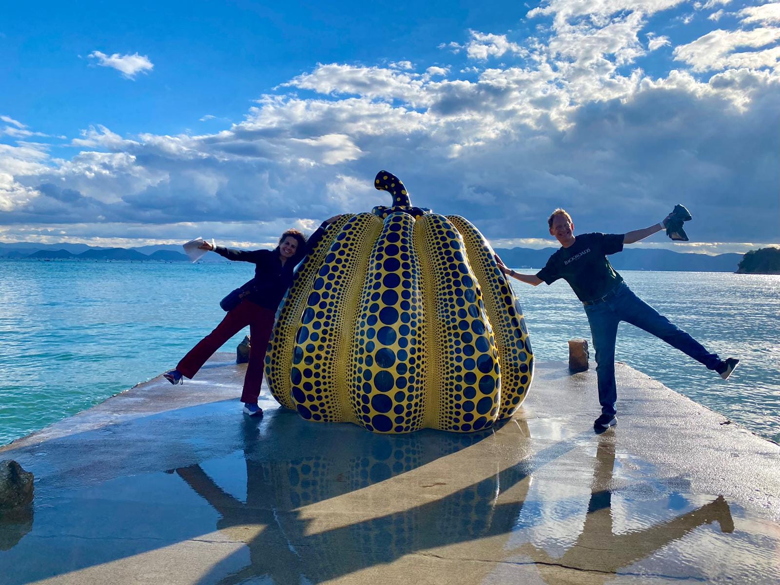 Greetings from Naoshima, once a toxic dump and now an island