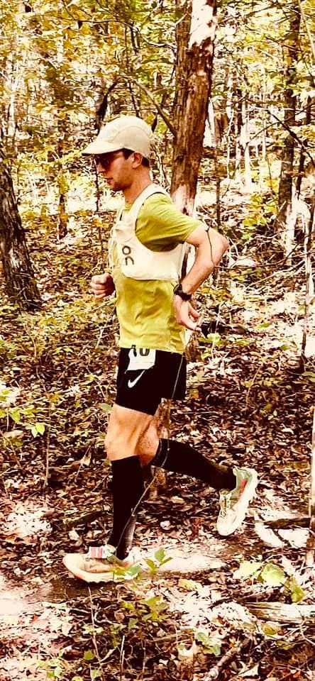 On the trail on hour 56 (pc: Rick Kwiatkowski)