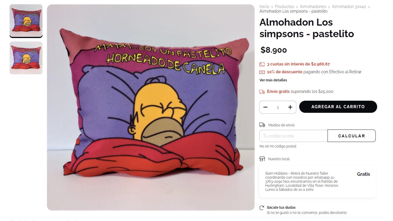 Soy un pastelito horneado de canela...