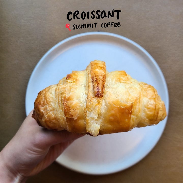 Summit Coffee croissant