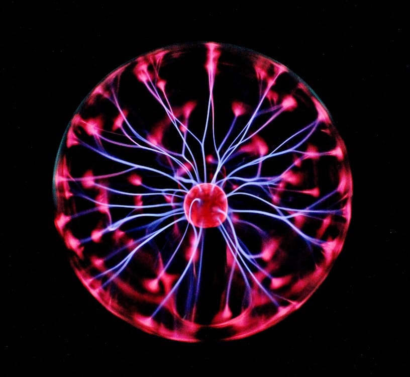 Free Plasma Ball Illustration Stock Photo