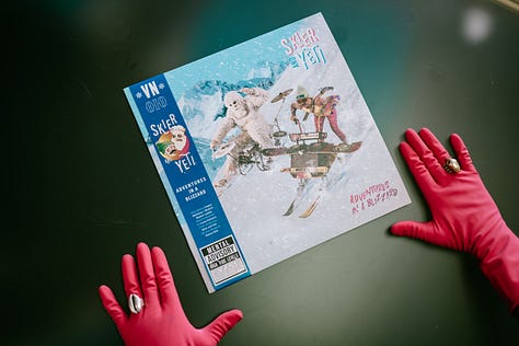 Skier and Yeti - Adventures in a Blizzard (vinyl)