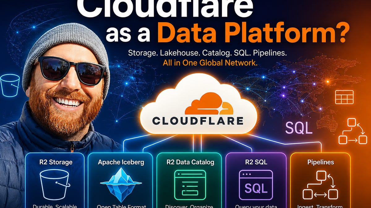 Cloudflare as a Data Platform? (10 minute read)
