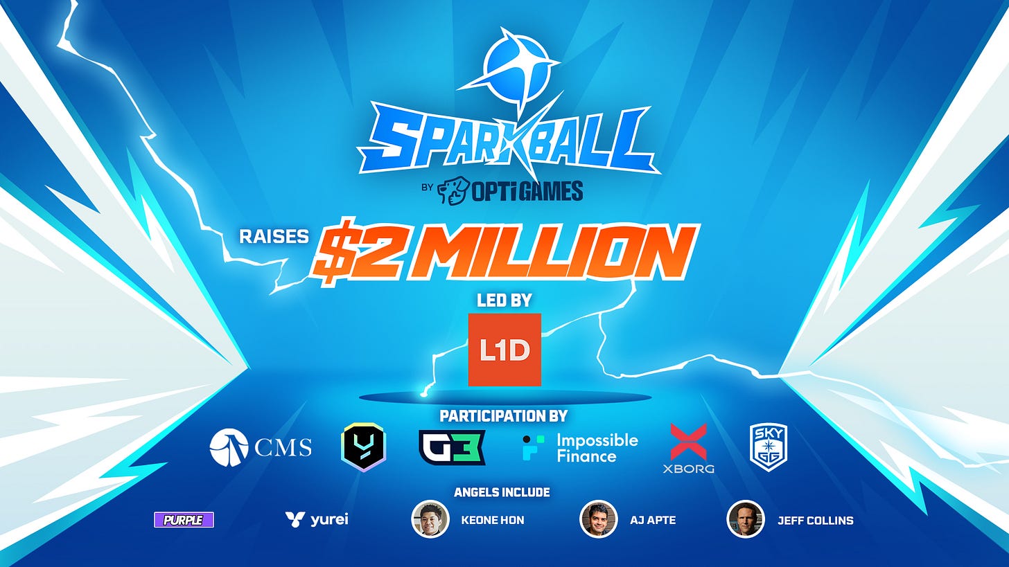 Sparkball Secures $2M in funding for their upcoming game