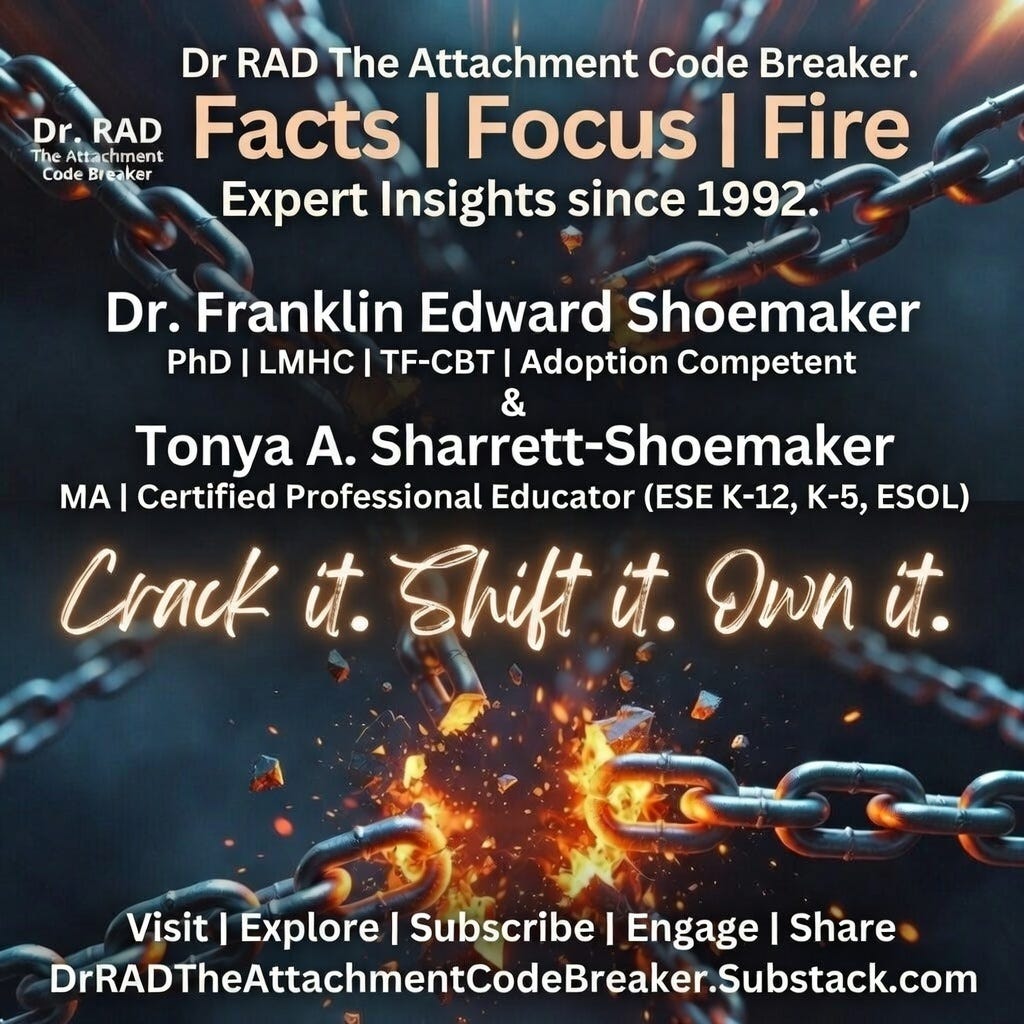 Dr. RAD: The Attachment Code Breaker logo