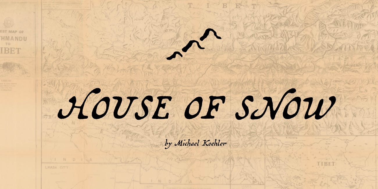 The Opening Pages of HOUSE OF SNOW