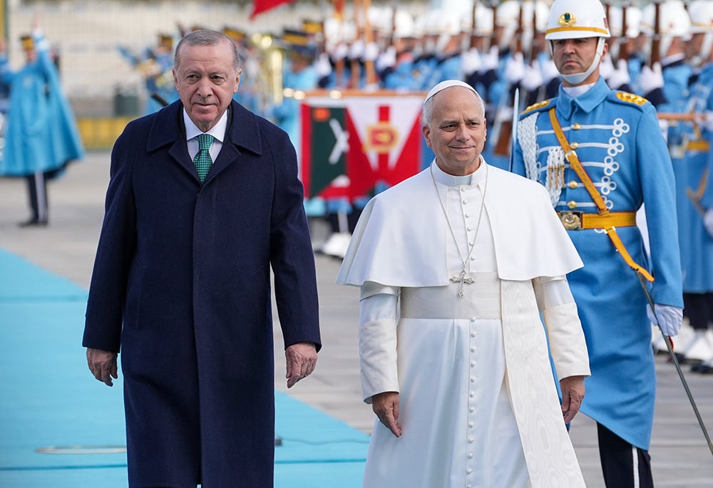 Pope Leo kicks off first trip preaching unity, condemning polarization in  Turkey | National Catholic Reporter