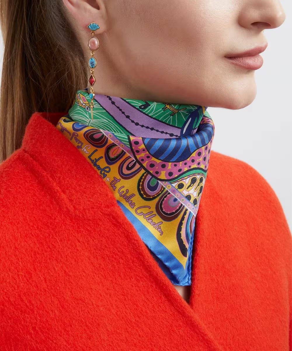 Grayson Perry silk scarf