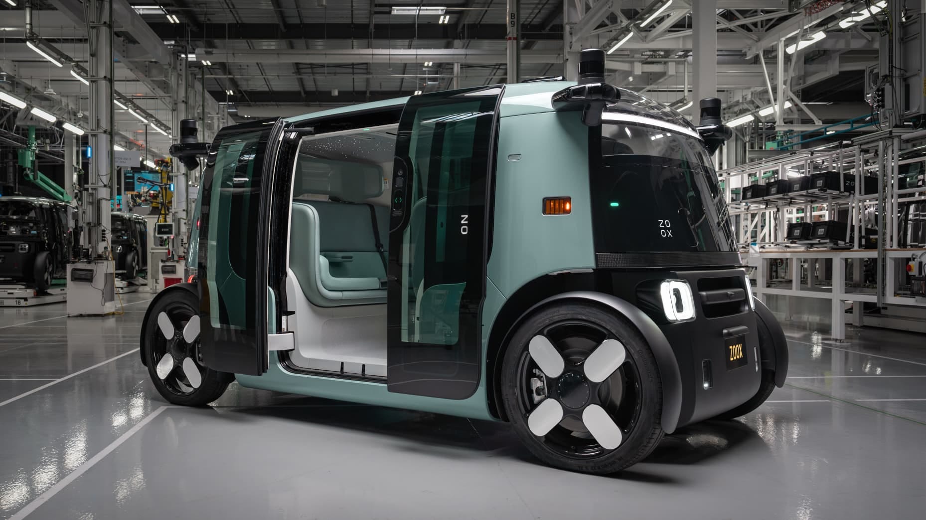 Zoox introduced the "next evolution" of its toaster-shaped robotaxi.