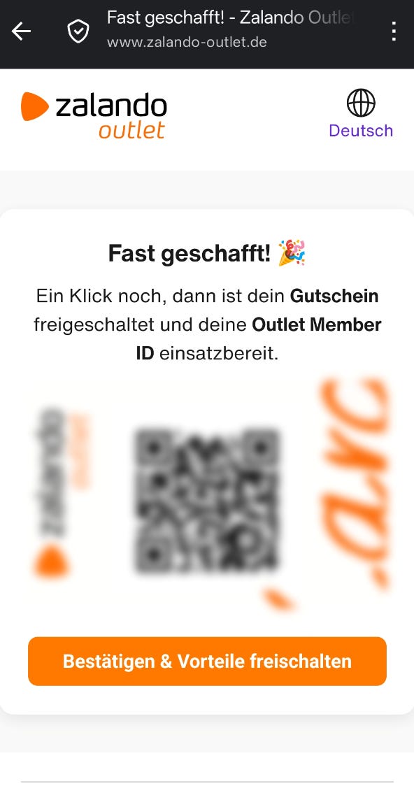 Crossborder Alex visit to Zalando HQ and Zalando Outlet in Berlin