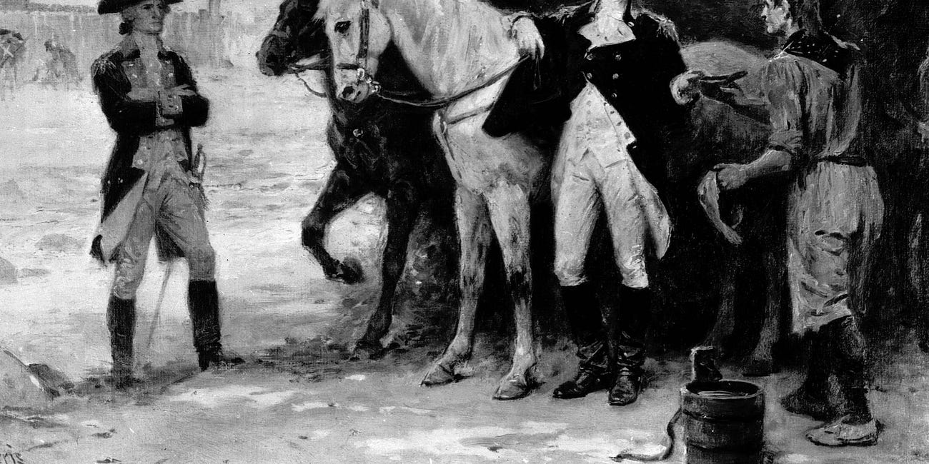 Washington Rallies His Troops In Breathtaking Act Of Leadership