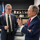 Bloomberg and Starmer, sitting in a tree...