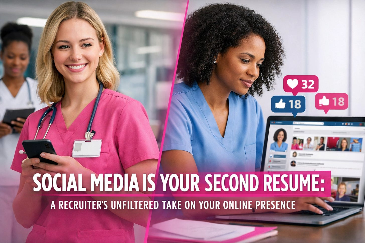 Social Media is Your Second Nurse Resume: A Recruiter’s Unfiltered Take on Your Online Presence