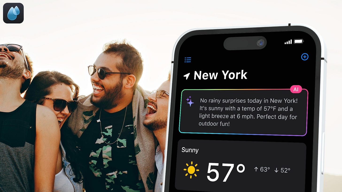 Rain Viewer App - AI
