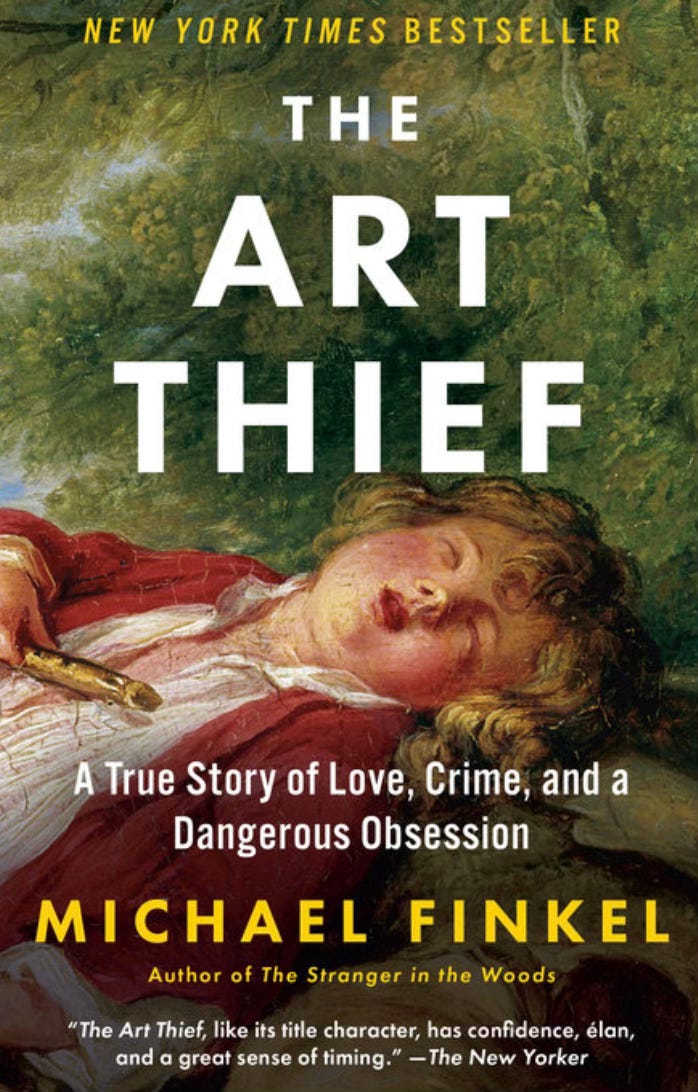 Book cover of The Art Thief Book cover of The Art Thief