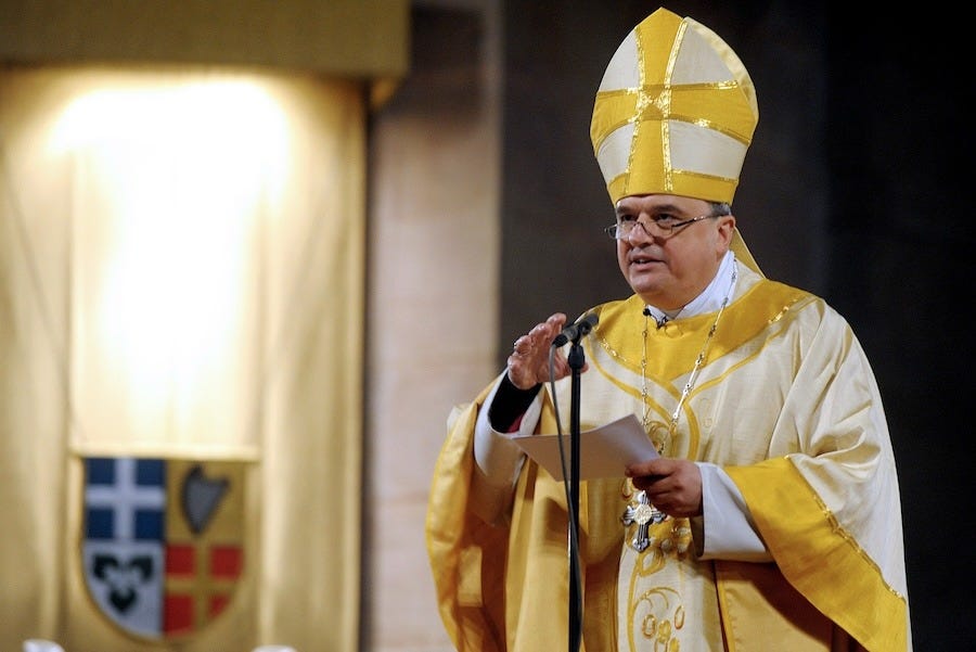 German bishop steps down early, citing ‘psychological strain'