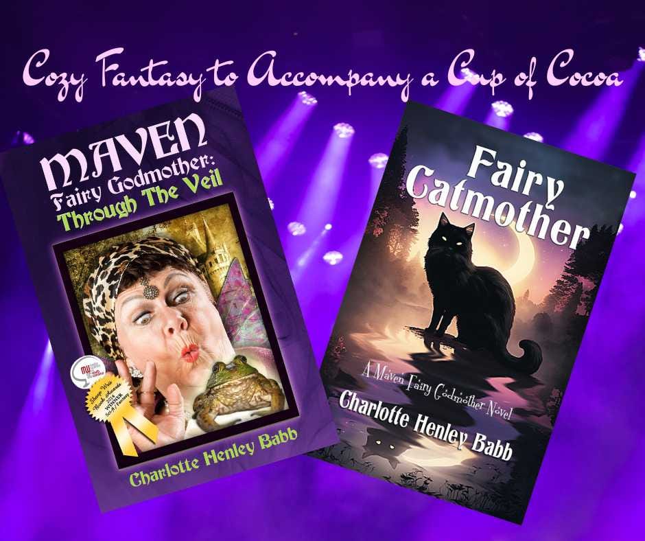 Book covers, Maven Fairy Godmother, Fairy Catmother