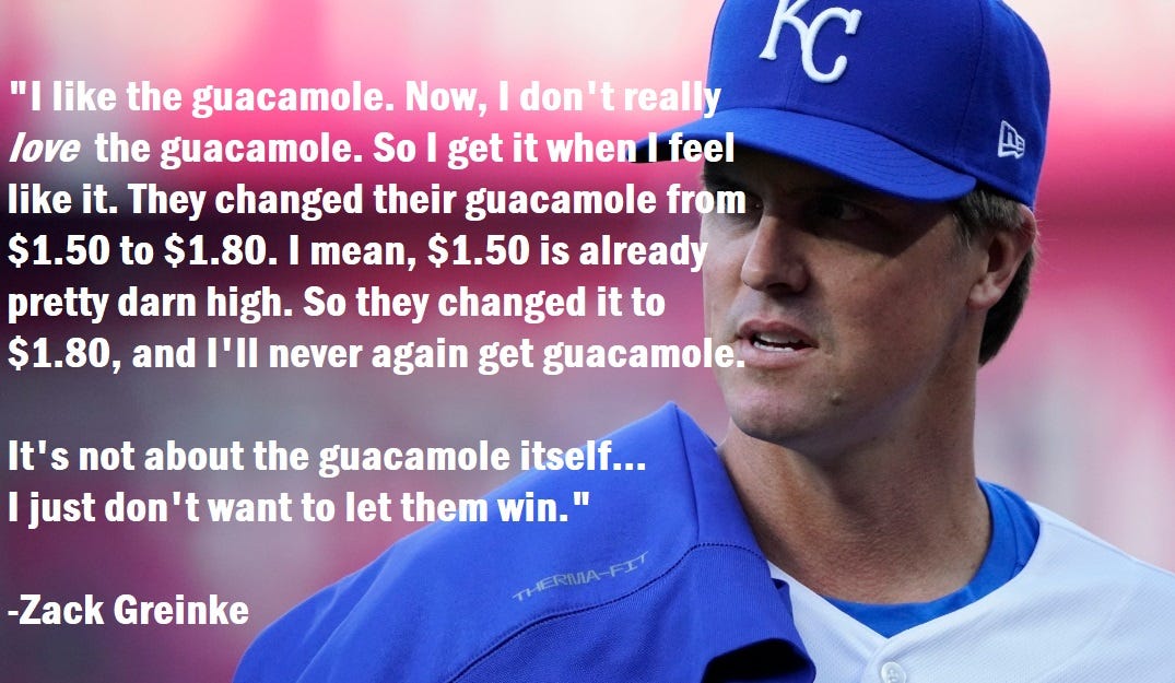 Rob Friedman on Twitter: "Zack Greinke vs. Chipotle. From:  https://t.co/4GPrL4uTxk https://t.co/yDpzbocaLz" / Twitter