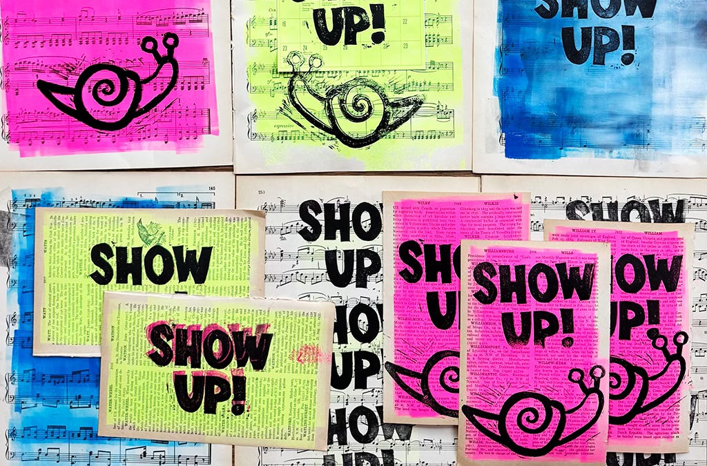 The subtle art of showing up - Austin Kleon