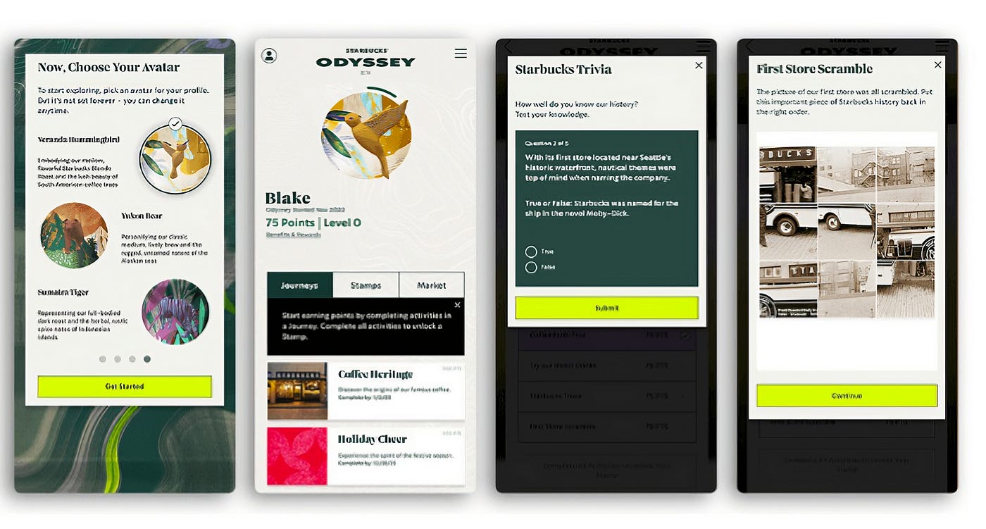 Starbucks' Odyssey: The Future of Loyalty Or Is It Just Hype? | by Tyler  Nee | The Lab @ Apply Digital | Medium