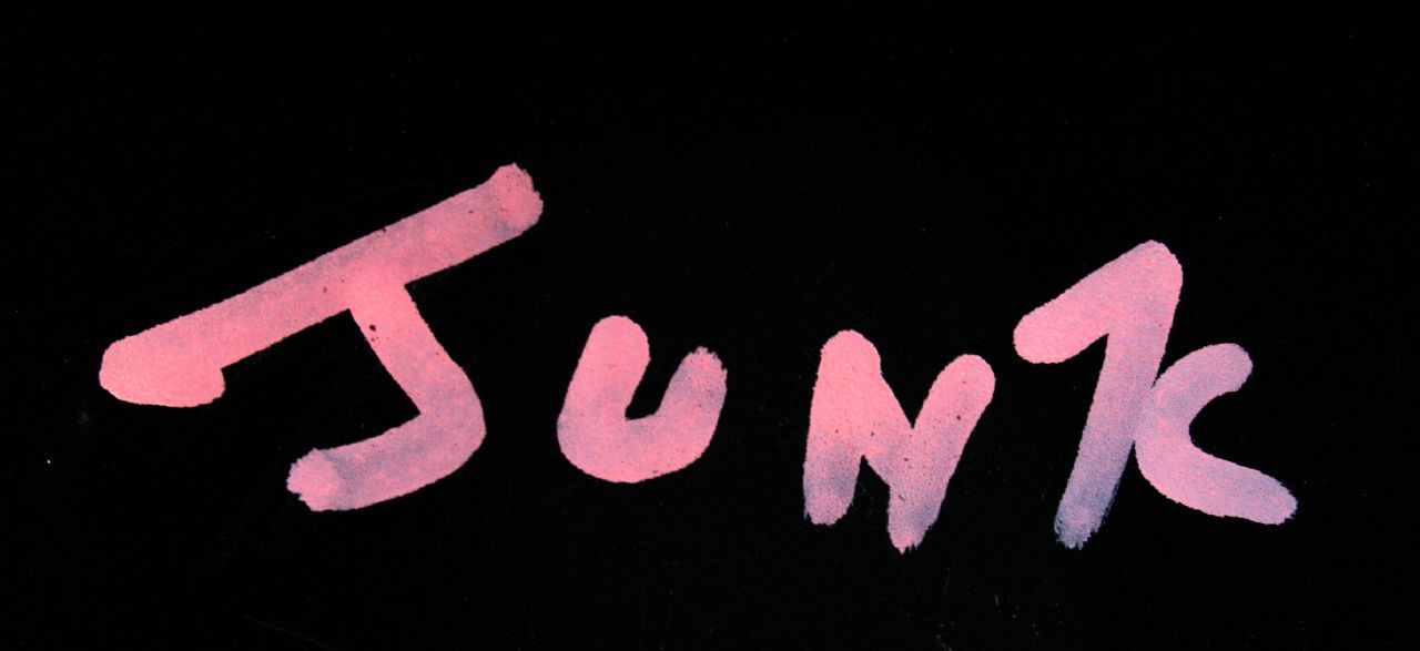 "junk" graffiti "junk" graffiti