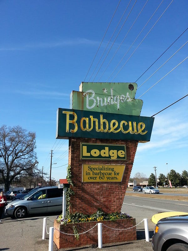 bridges sign in shelby