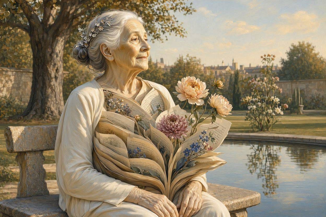 An imaginative, philosophical conception of Ego integrity in full bloom. An imaginative, philosophical conception of Ego integrity in full bloom.