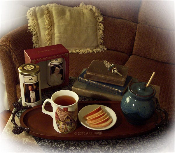 Tea Time (c)A.C. Cargill, all rights reserved