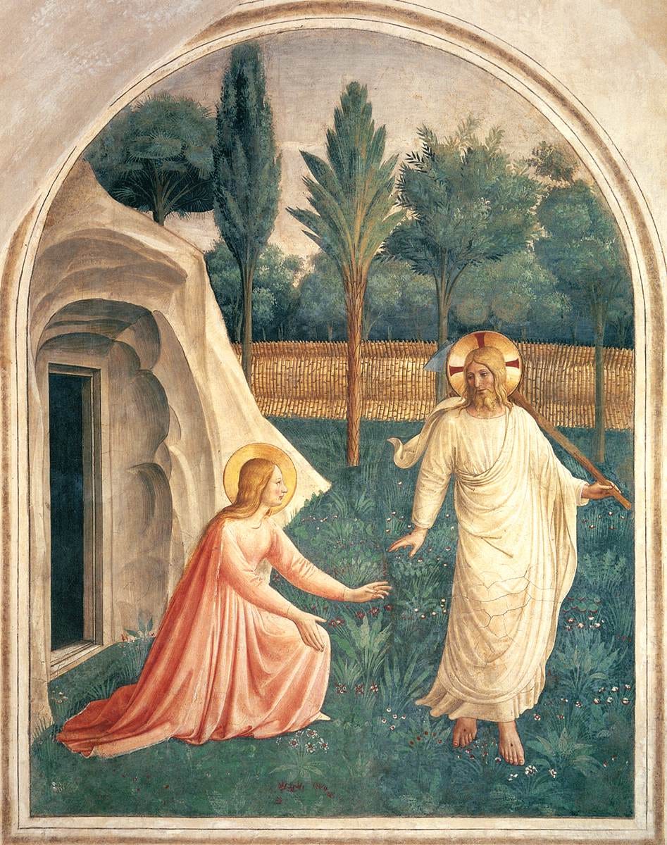 Fra Angelico — Noli me tangere (1440-1441), Covent of St Marco, Florence